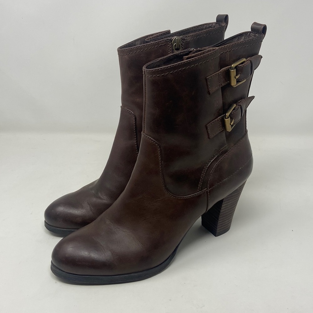 Biala Heeled Boots, size 38, NWOT